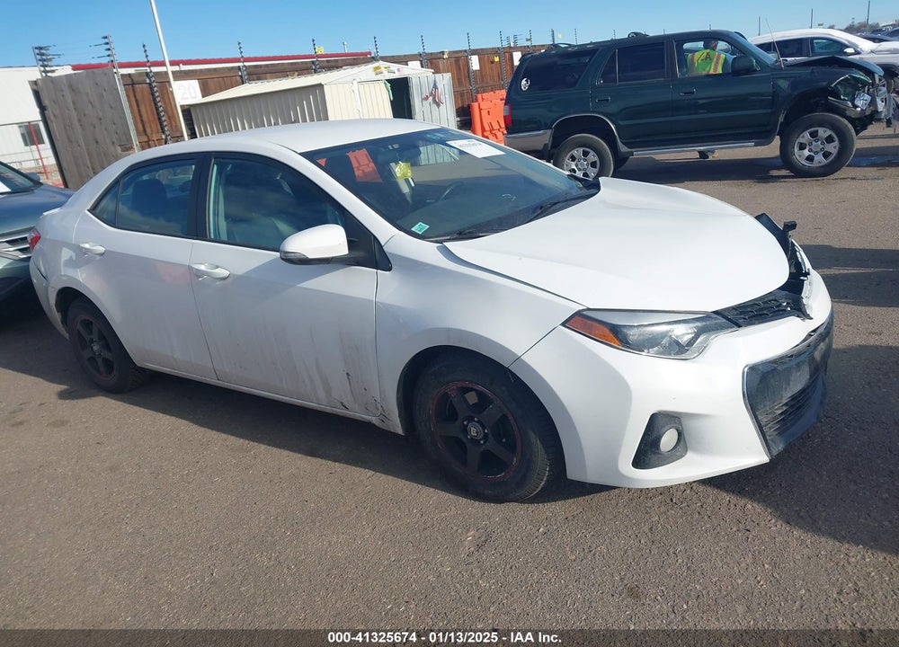 2016 TOYOTA COROLLA S PLUS VIN: 2T1BURHE8GC544120