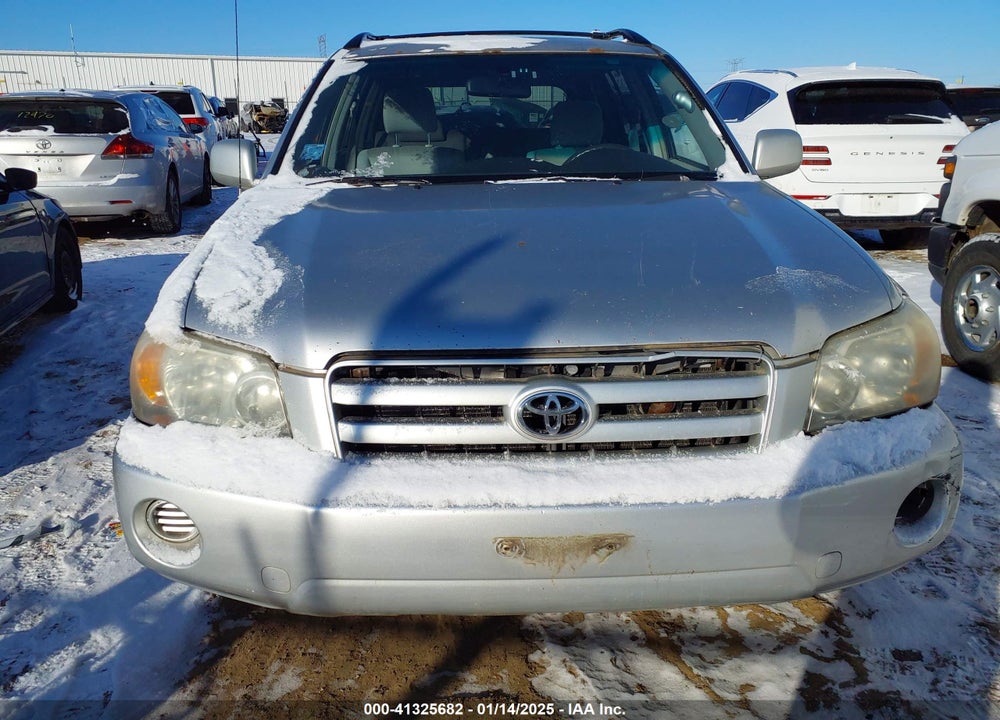 2006 TOYOTA HIGHLANDER VIN: JTEDD21A760139930