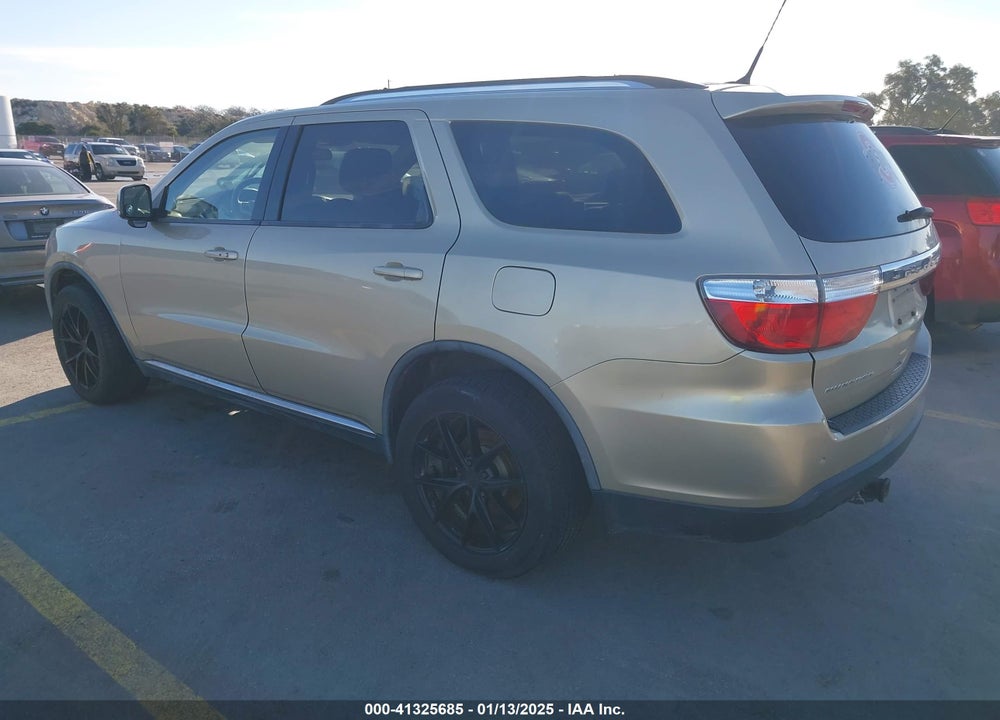 2011 DODGE DURANGO CREW VIN: 1D4RD4GGXBC729679