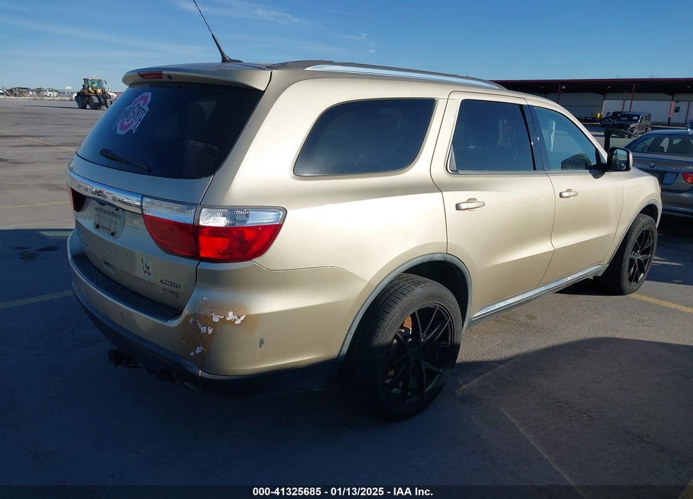 2011 DODGE DURANGO CREW VIN: 1D4RD4GGXBC729679