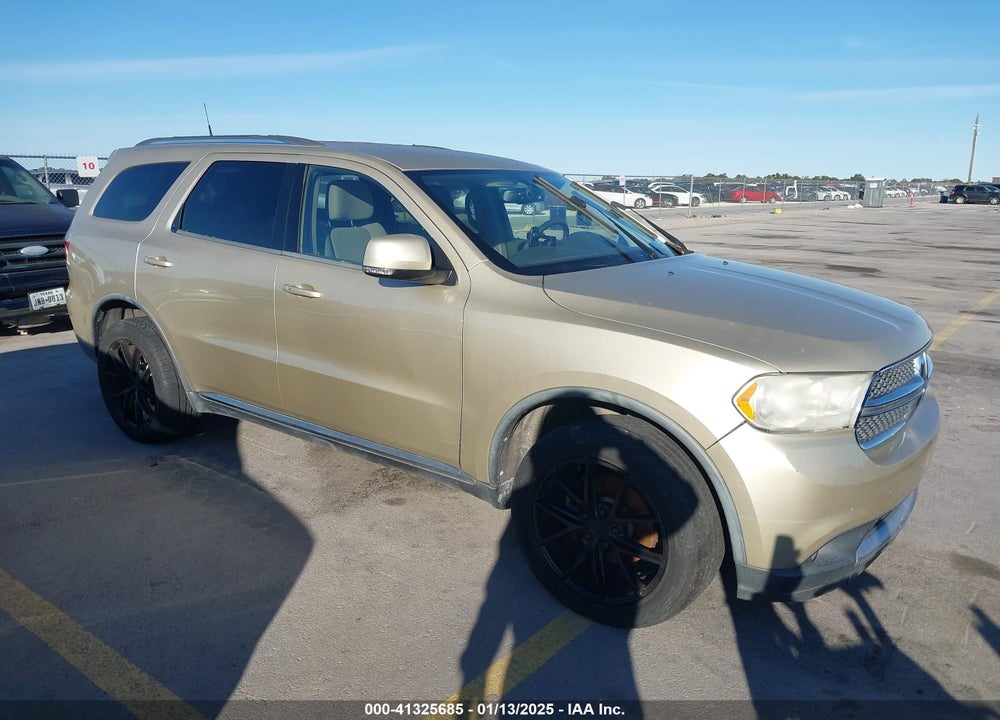2011 DODGE DURANGO CREW VIN: 1D4RD4GGXBC729679