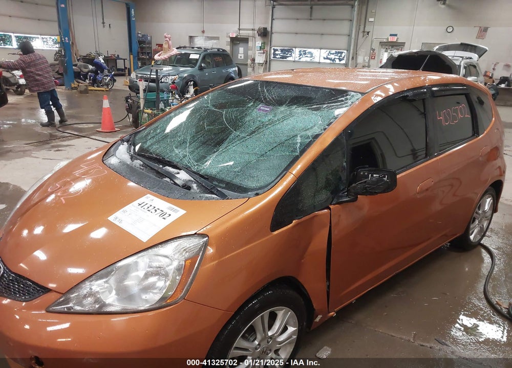 2010 HONDA FIT VIN: JHMGE8G45AS013743