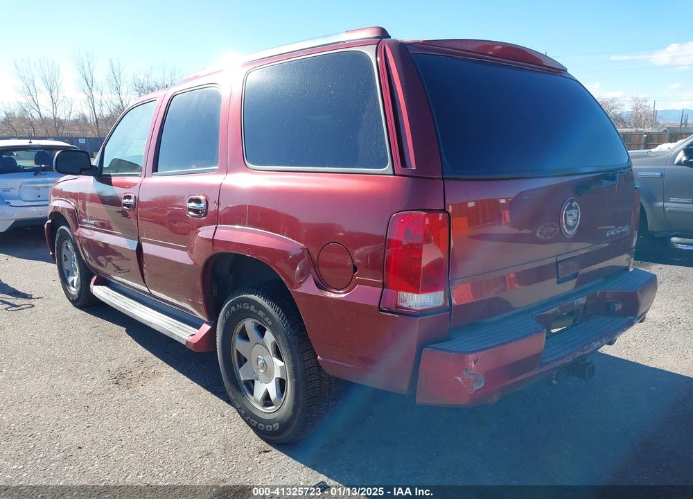 2003 CADILLAC ESCALADE STANDARD VIN: 1GYEK63N83R234133