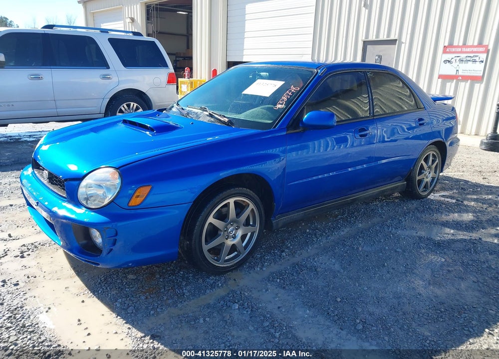 2002 SUBARU IMPREZA WRX VIN: JF1GD29672G521917