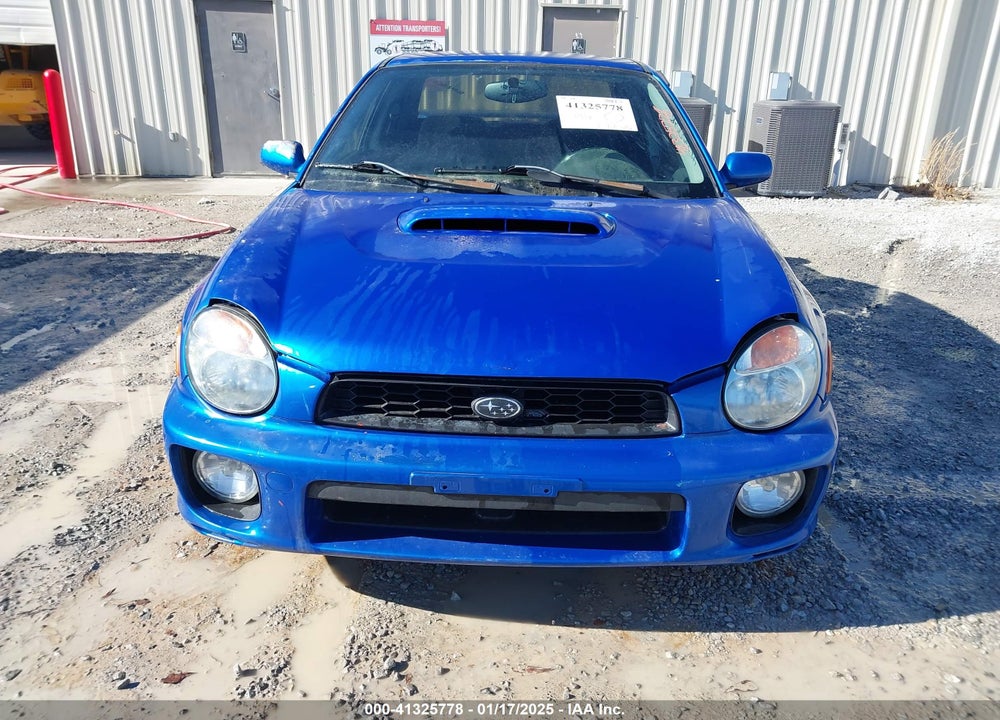 2002 SUBARU IMPREZA WRX VIN: JF1GD29672G521917