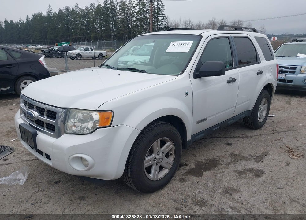 2008 FORD ESCAPE HYBRID VIN: 1FMCU49H08KA17071