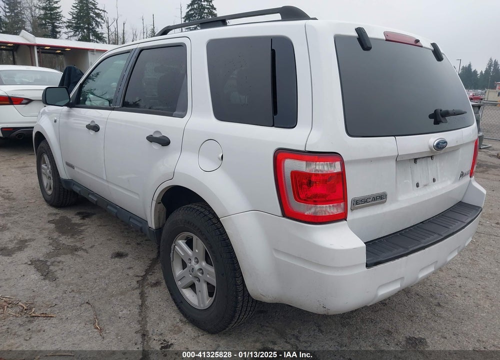 2008 FORD ESCAPE HYBRID VIN: 1FMCU49H08KA17071