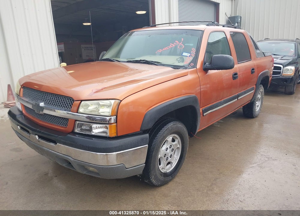 2004 CHEVROLET AVALANCHE 1500 VIN: 3GNEC12T14G324495
