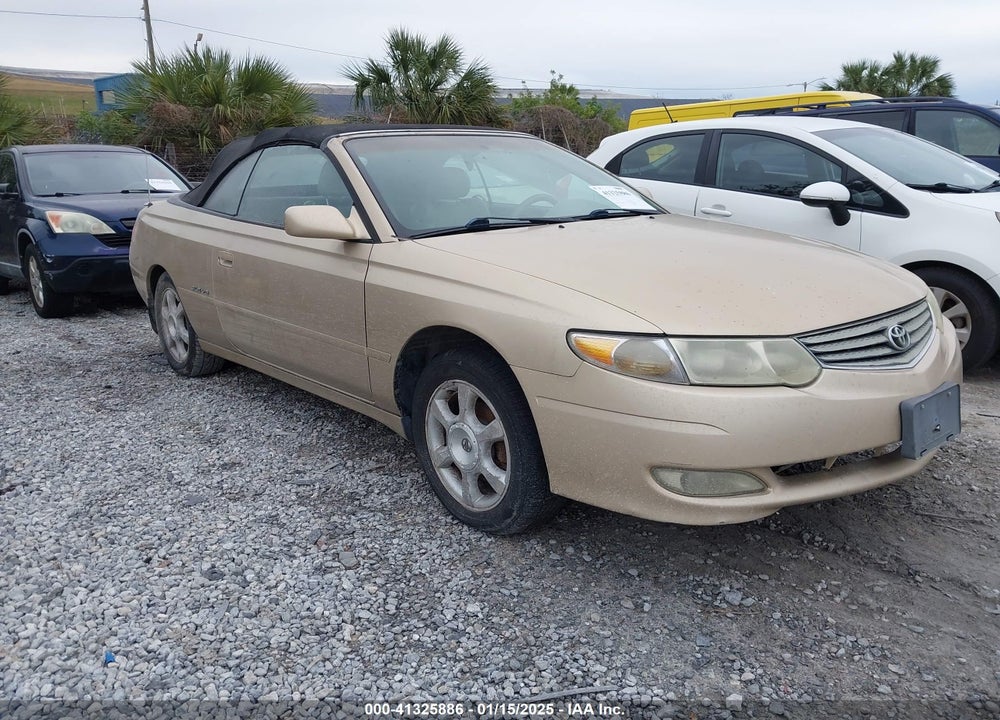 2002 TOYOTA CAMRY SOLARA SLE V6 VIN: 2T1FF28P82C594965