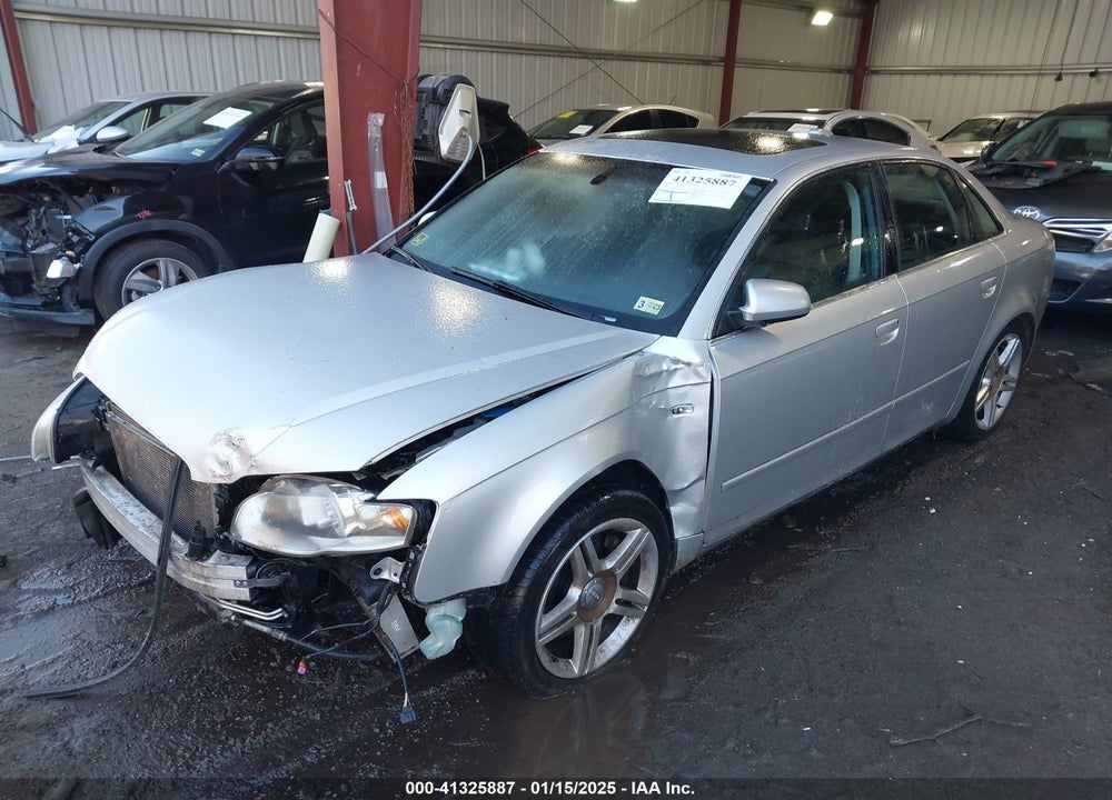 2006 AUDI A4 2.0T VIN: WAUDF78E06A055394