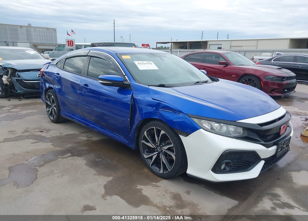 2017 HONDA CIVIC SI VIN: 2HGFC1E5XHH703822