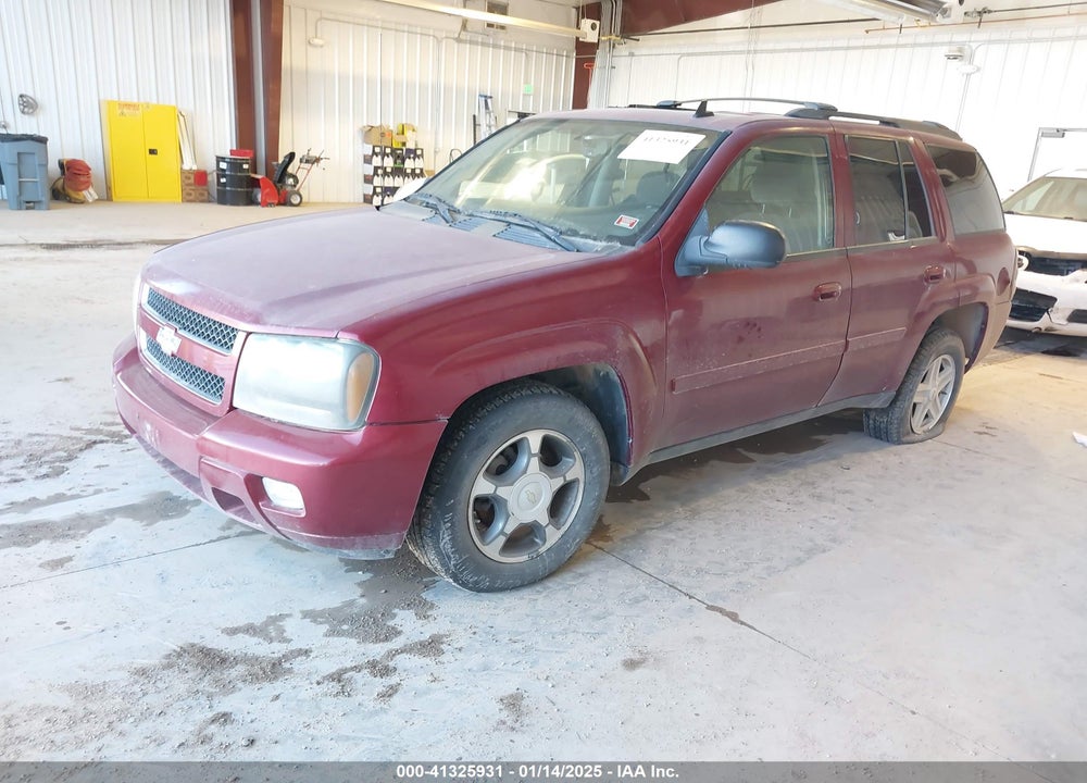 2008 CHEVROLET TRAILBLAZER LT VIN: 1GNDT13S382148873