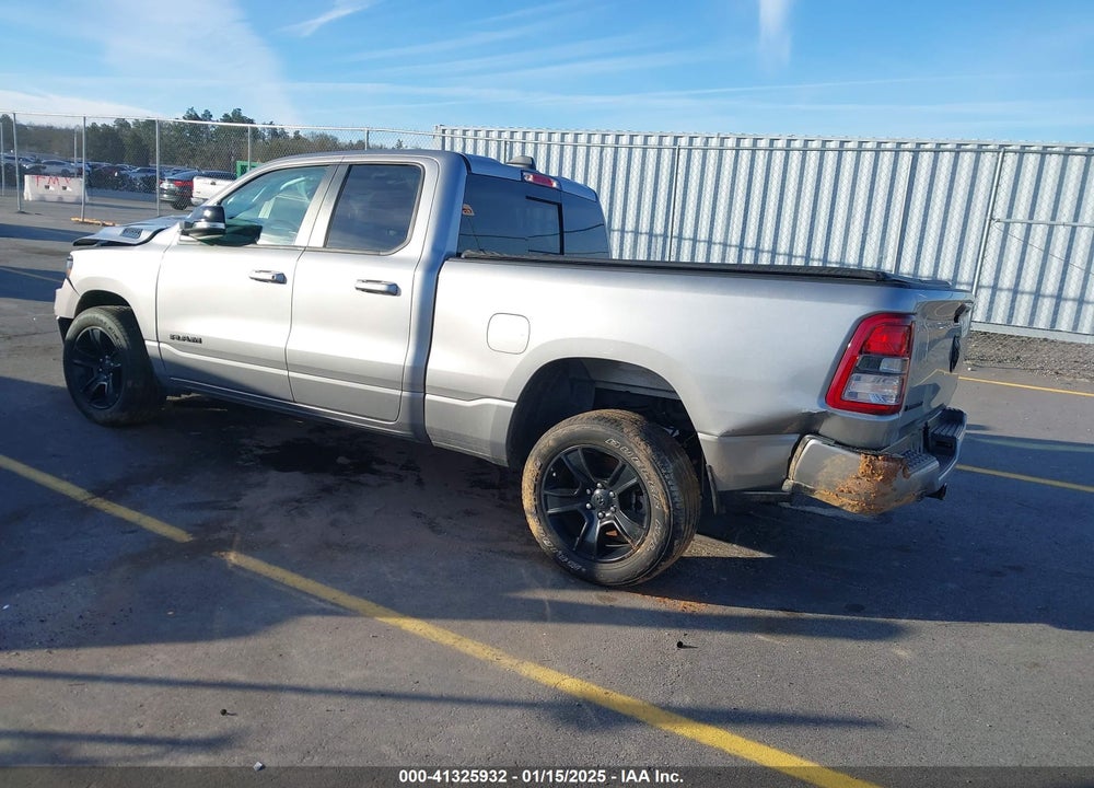 2022 RAM 1500 BIG HORN 4X2 6'4 BOX VIN: 1C6RREBG4NN190651