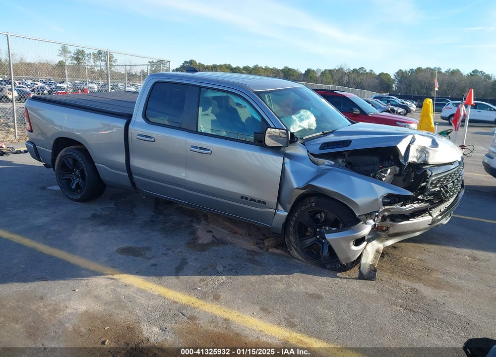 2022 RAM 1500 BIG HORN 4X2 6'4 BOX VIN: 1C6RREBG4NN190651