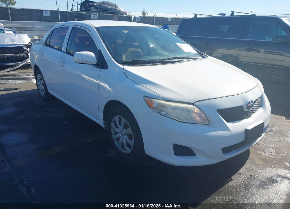 2009 TOYOTA COROLLA LE VIN: JTDBL40E89J009796