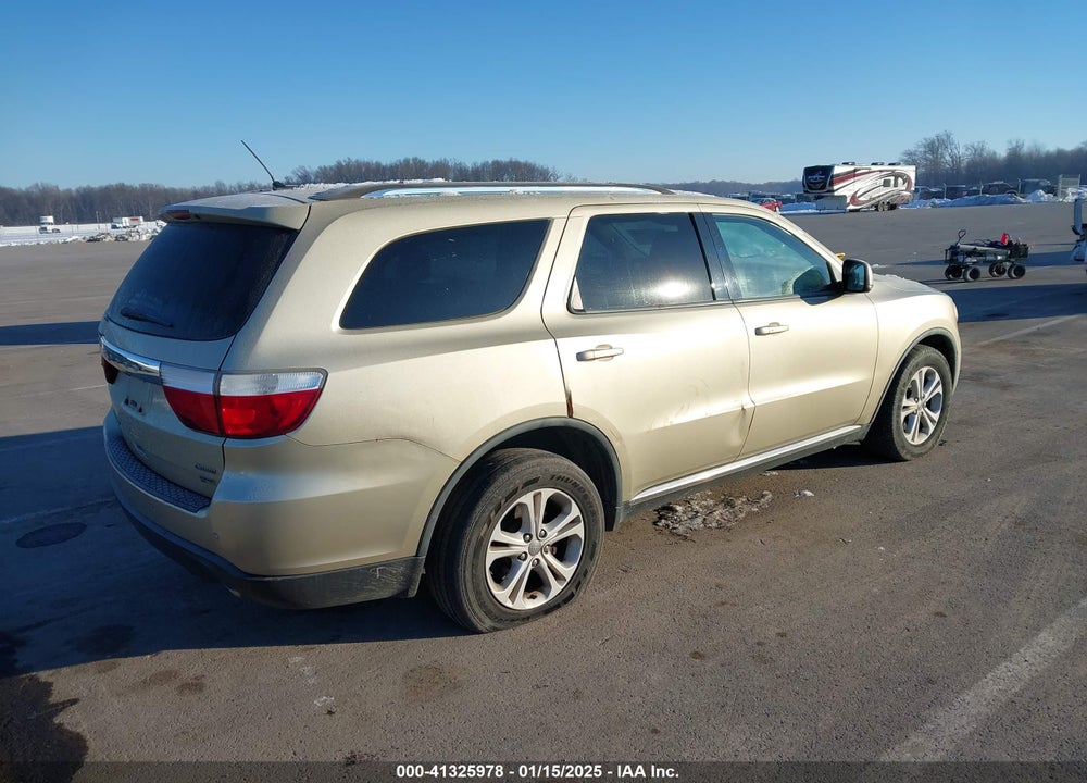 2011 DODGE DURANGO CREW VIN: 1D4RE4GG3BC660413