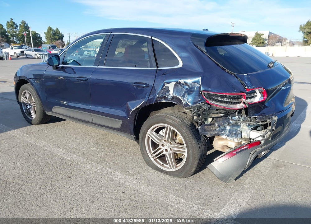 2015 PORSCHE MACAN VIN: WP1AB2A5XFLB53382