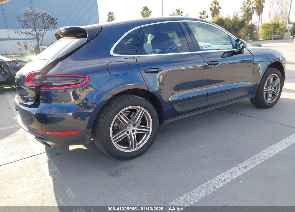 2015 PORSCHE MACAN VIN: WP1AB2A5XFLB53382