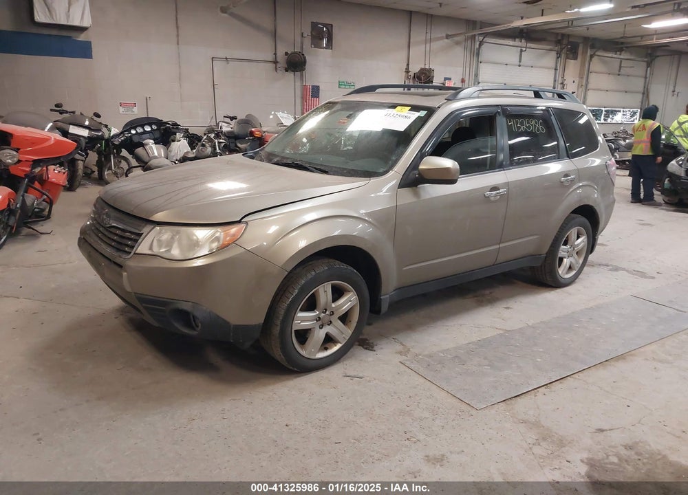 2009 SUBARU FORESTER 2.5X VIN: JF2SH63699H725312