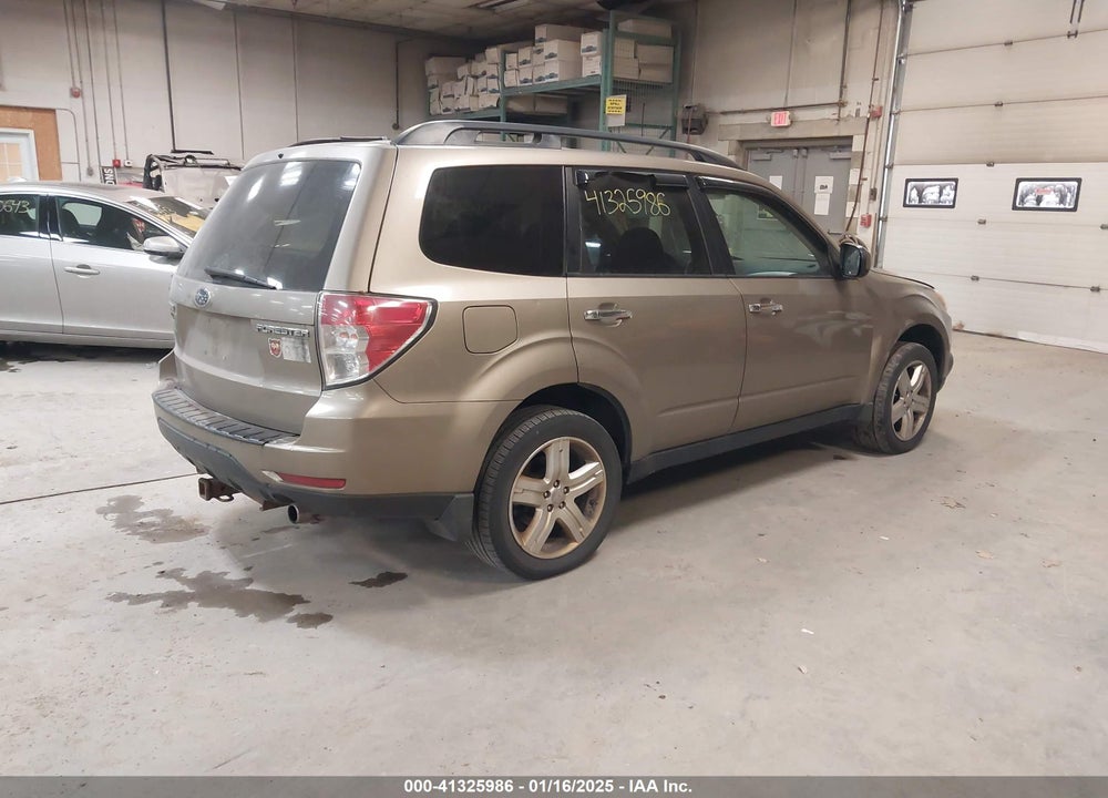 2009 SUBARU FORESTER 2.5X VIN: JF2SH63699H725312
