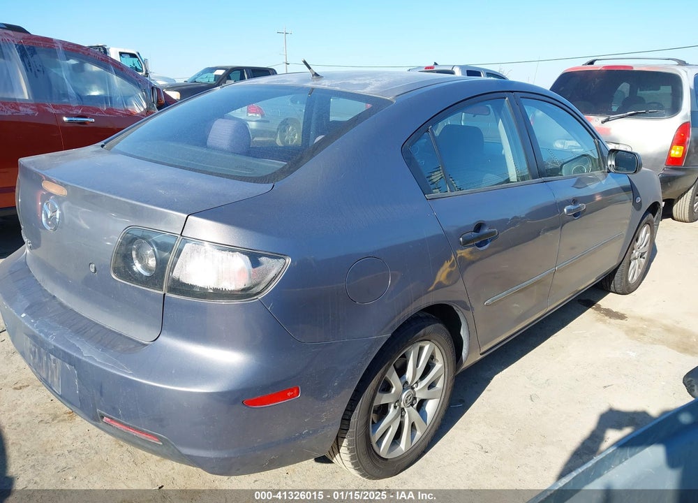 2007 MAZDA 3 I VIN: JM1BK12G371728225