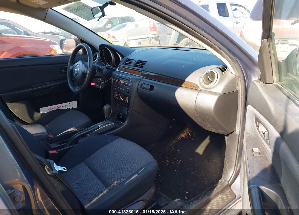 2007 MAZDA 3 I VIN: JM1BK12G371728225