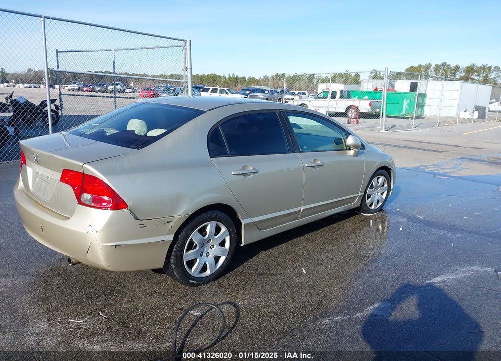 2008 HONDA CIVIC VIN: 1HGFA16548L087011