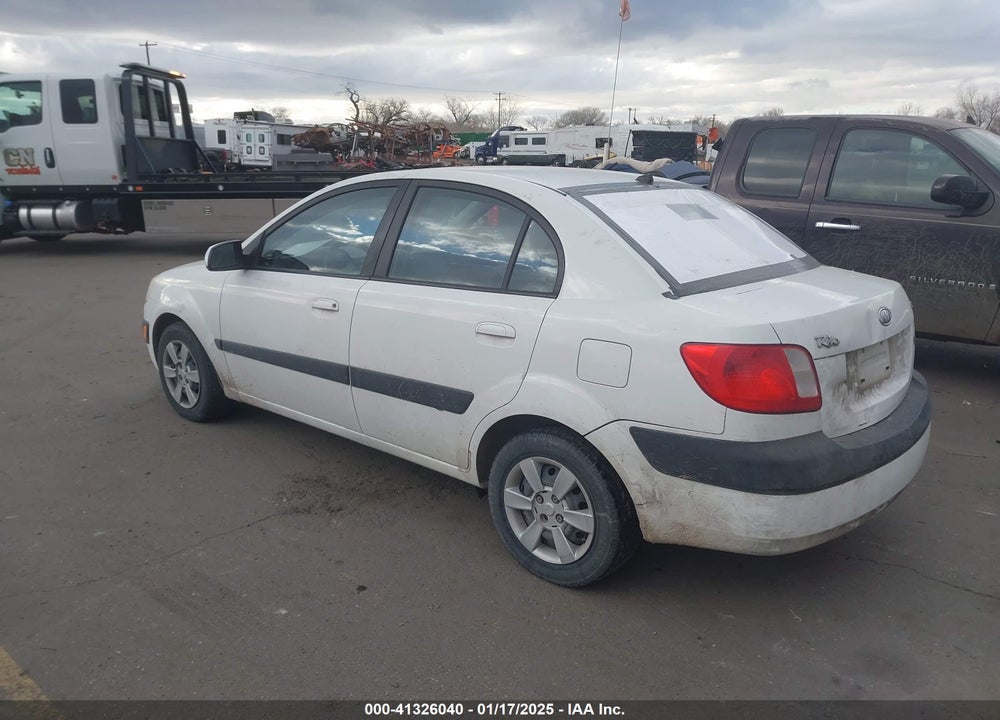 2007 KIA RIO LX VIN: KNADE123676230971