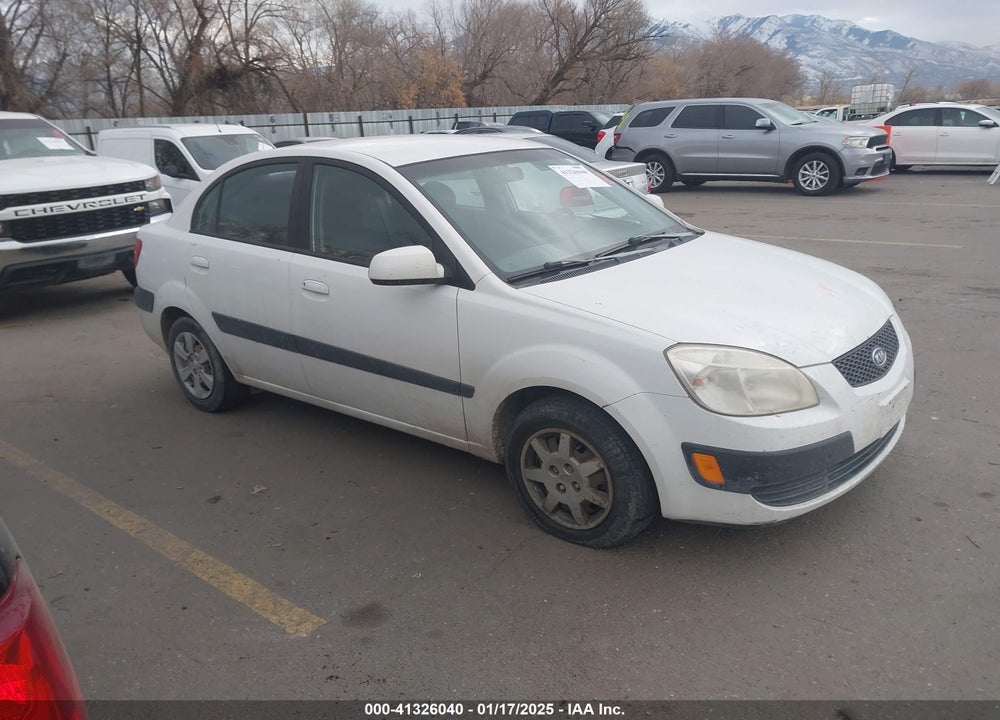 2007 KIA RIO LX VIN: KNADE123676230971