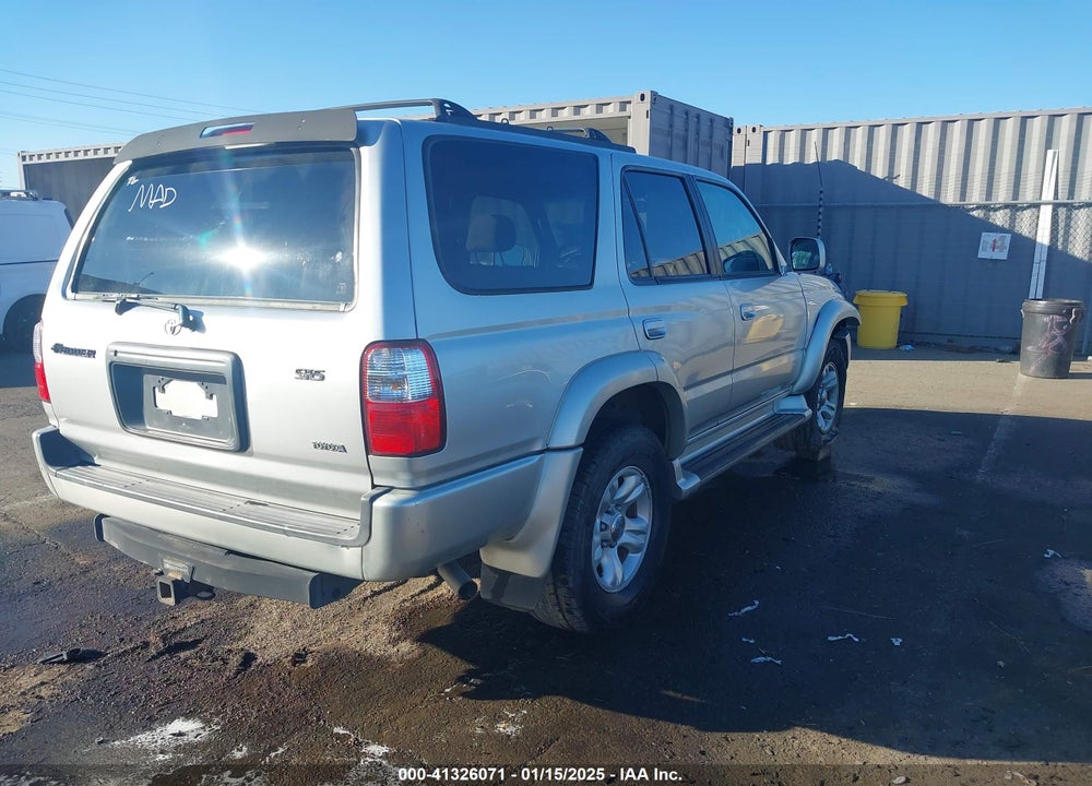 2001 TOYOTA 4RUNNER SR5 V6 VIN: JT3GN86R710205325