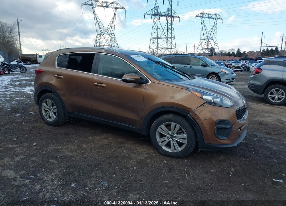 2018 KIA SPORTAGE LX VIN: KNDPM3AC5J7383102