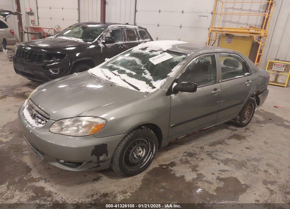 2003 TOYOTA COROLLA CE VIN: 1NXBR32E83Z080424