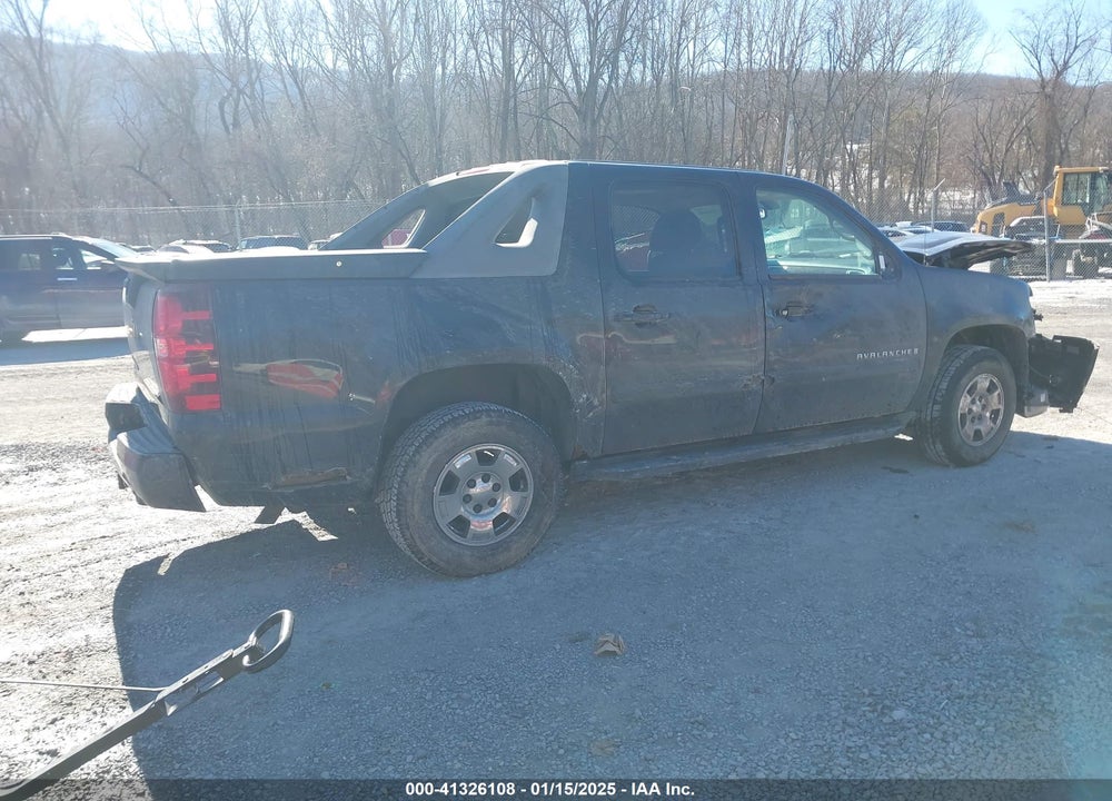 2007 CHEVROLET AVALANCHE 1500 VIN: 3GNFK12347G113948
