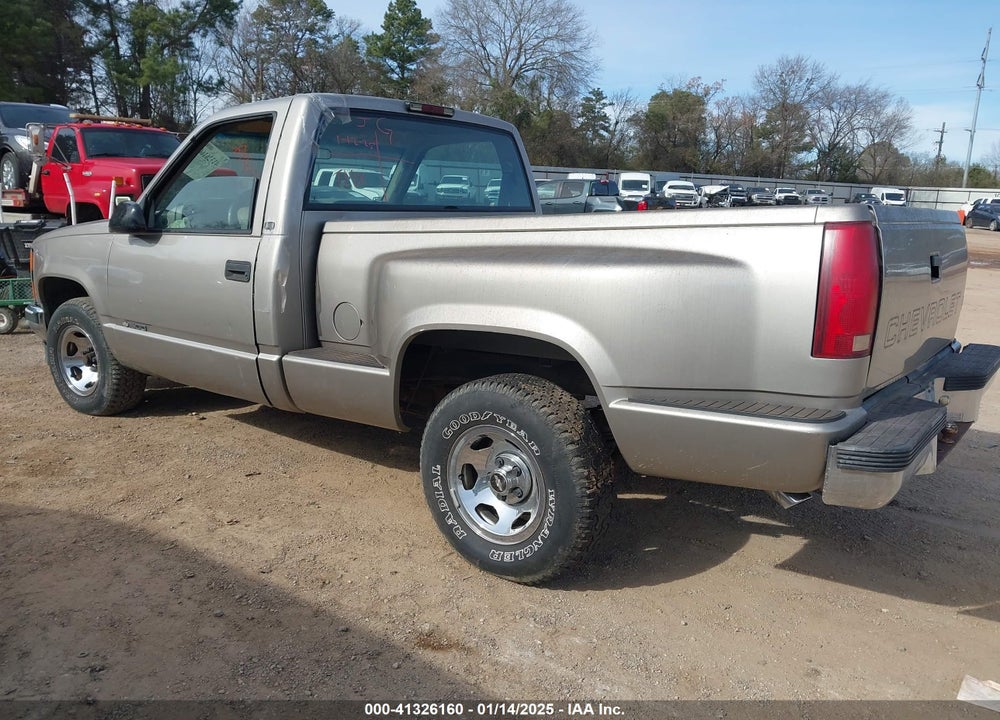 1998 CHEVROLET C1500 FLEETSIDE VIN: 1GCEC14W0WZ277849