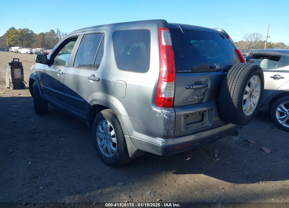 2006 HONDA CR-V SE VIN: SHSRD78906U408153