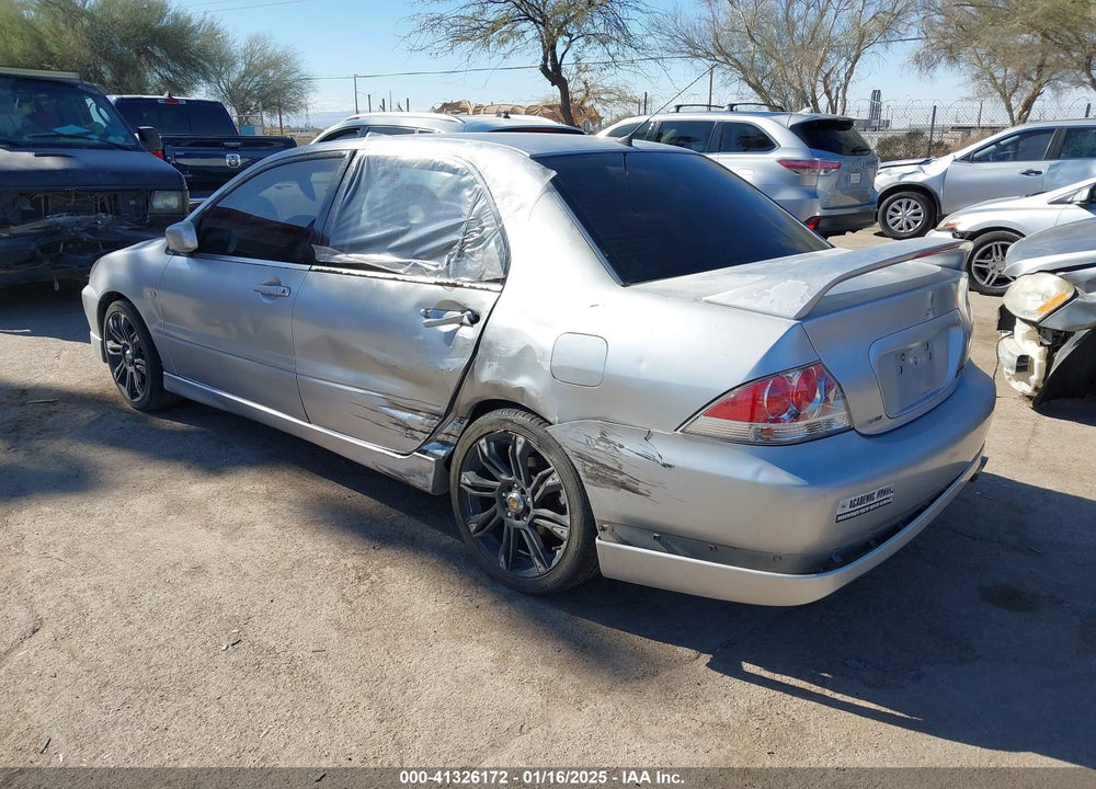 2004 MITSUBISHI LANCER RALLIART VIN: JA3AJ66F14U053464