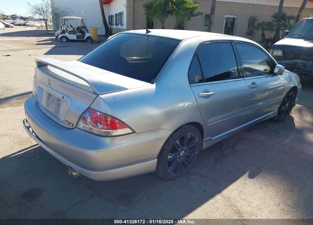2004 MITSUBISHI LANCER RALLIART VIN: JA3AJ66F14U053464