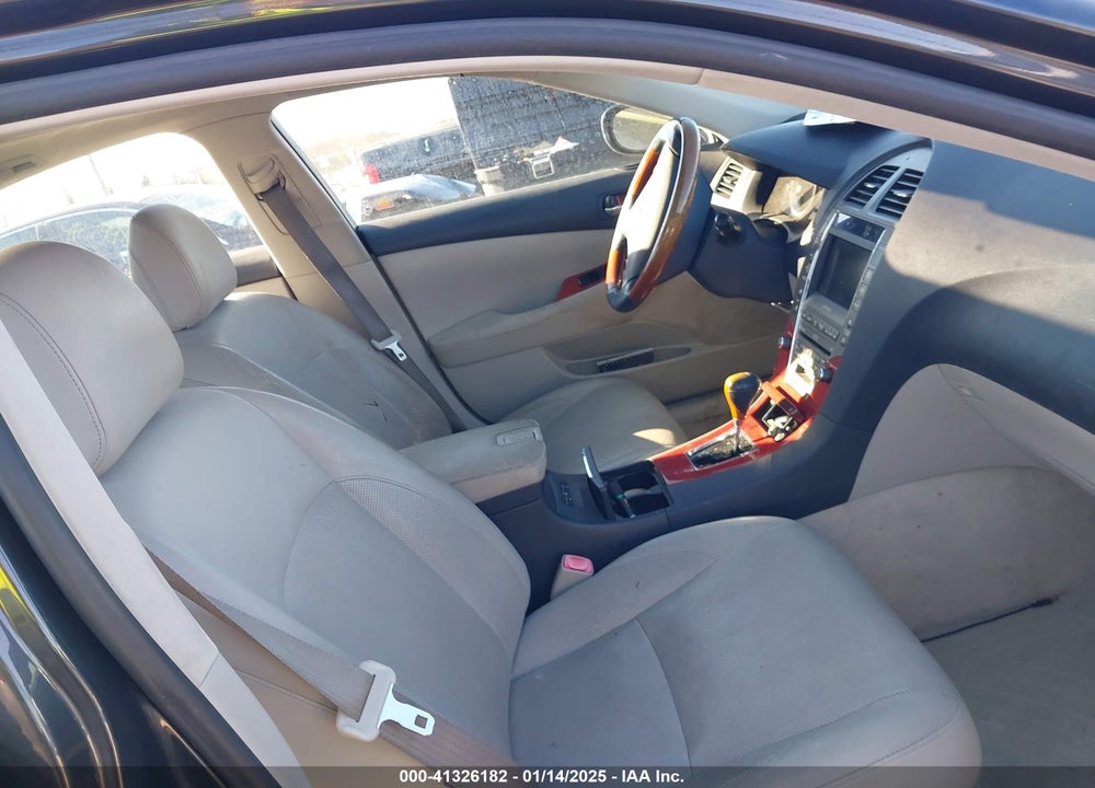 2008 LEXUS ES VIN: JTHBJ46G582192192