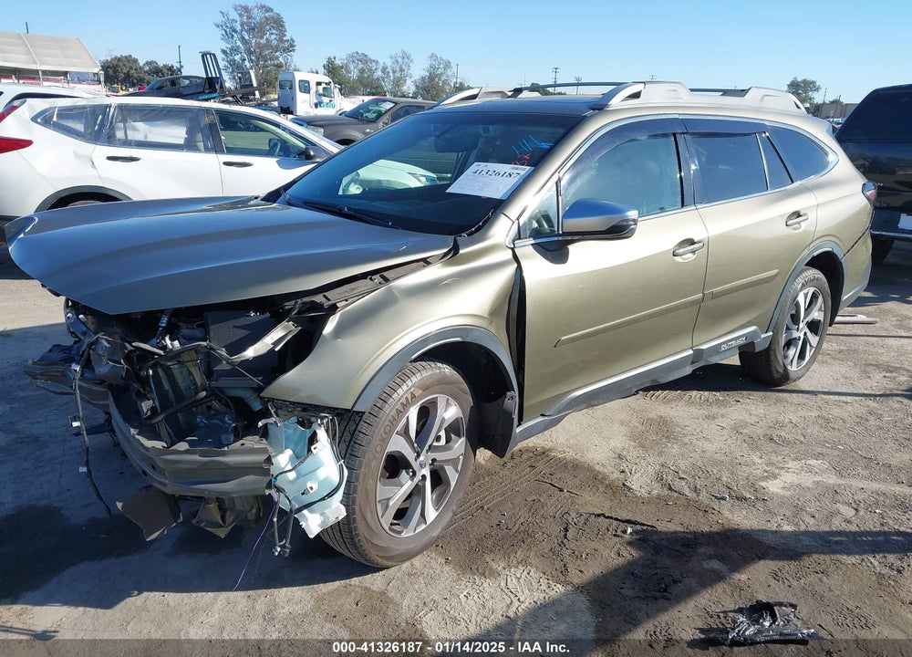 2022 SUBARU OUTBACK TOURING XT VIN: 4S4BTGPD8N3253280
