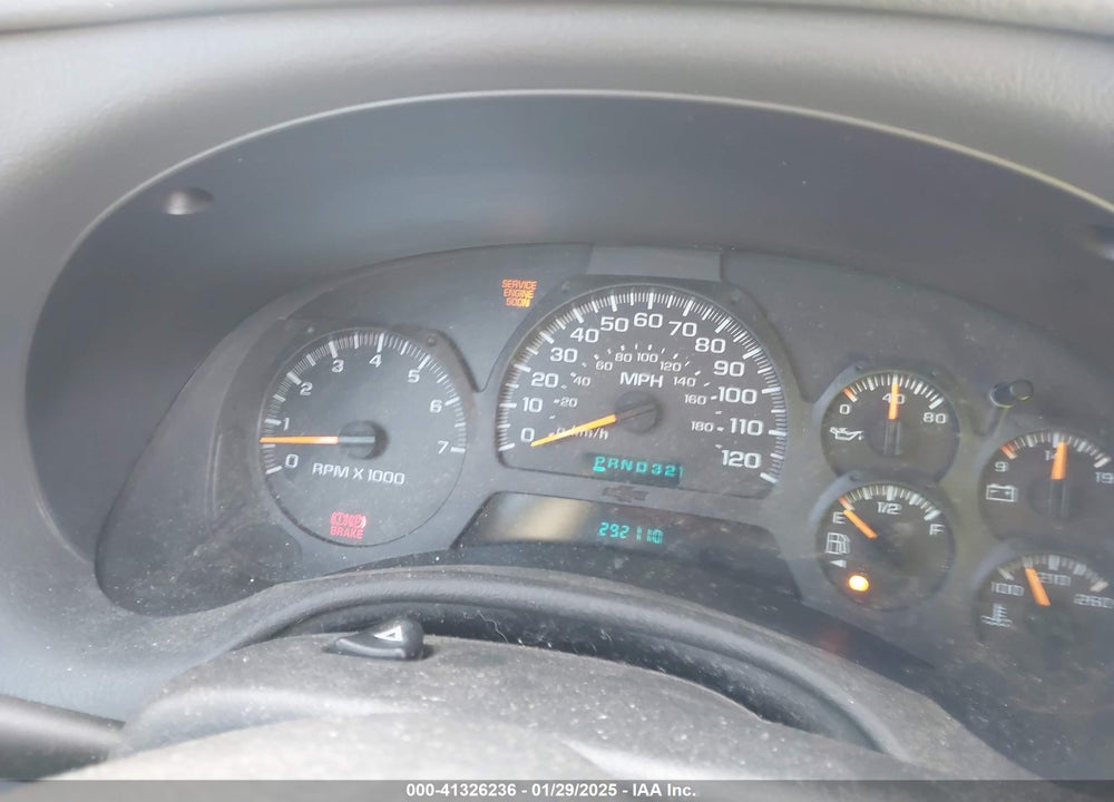 2003 CHEVROLET TRAILBLAZER EXT LT VIN: 1GNES16S736159220