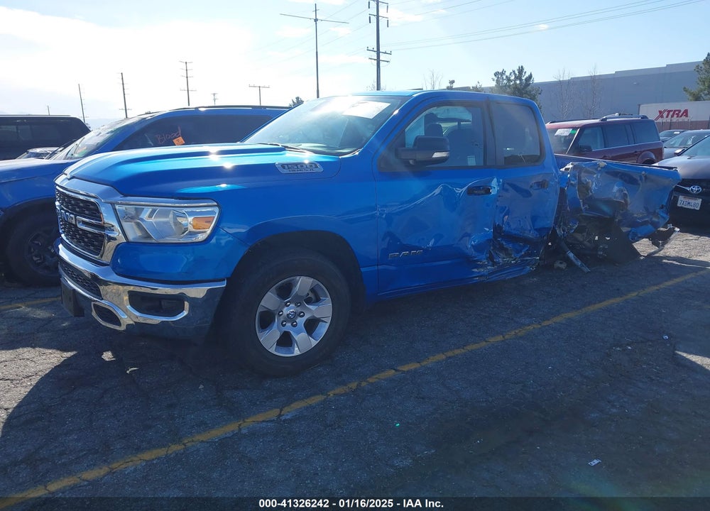 2022 RAM 1500 VIN: 1C6RREBT5NN358858