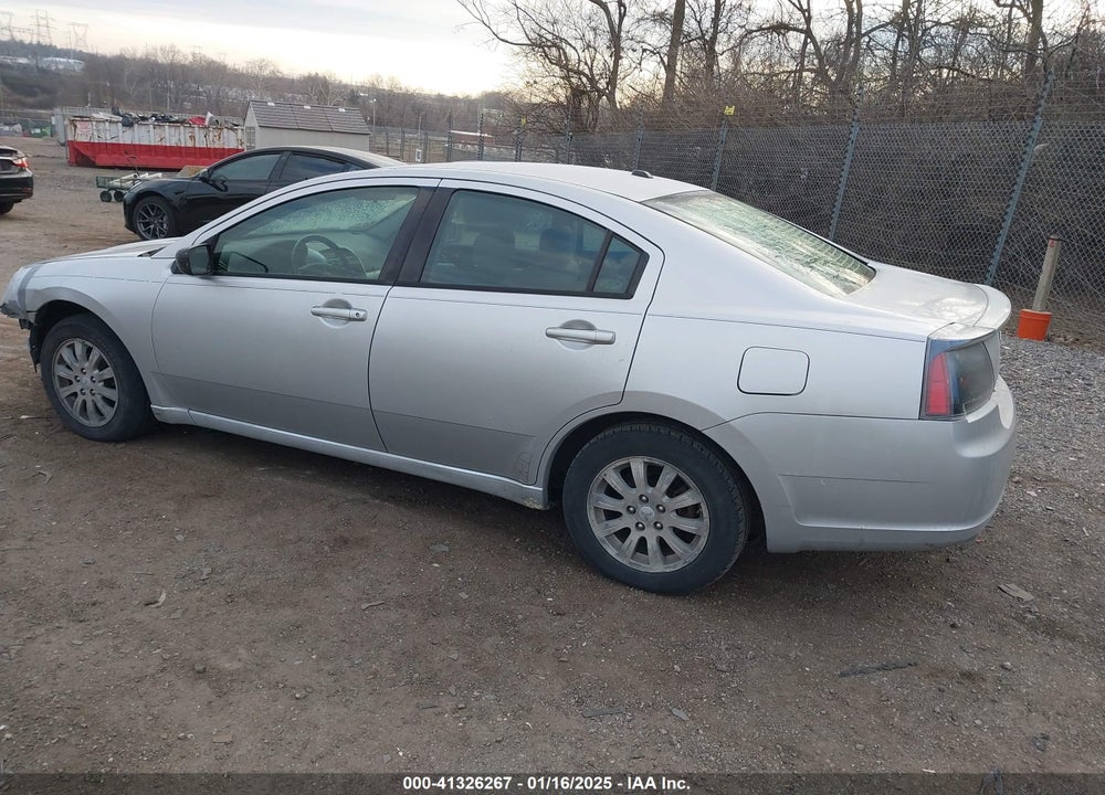 2007 MITSUBISHI GALANT ES VIN: 4A3AB56F17E022364
