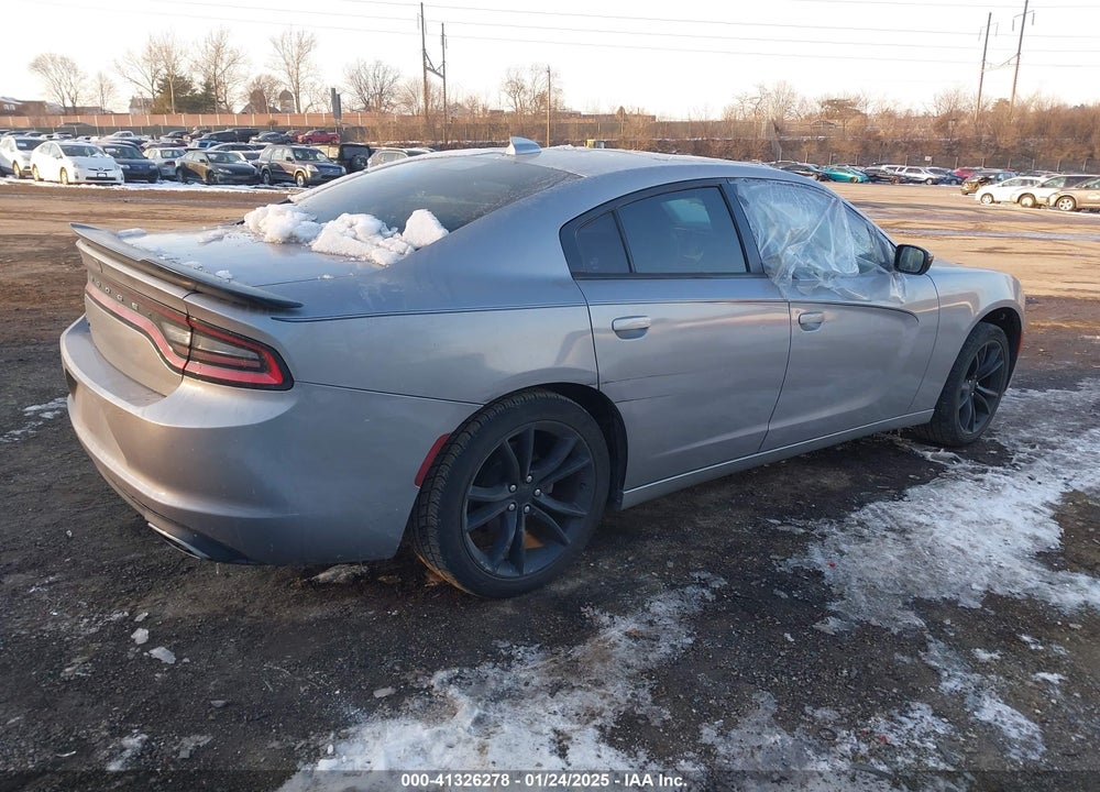 2016 DODGE CHARGER SXT VIN: 2C3CDXHG6GH132802