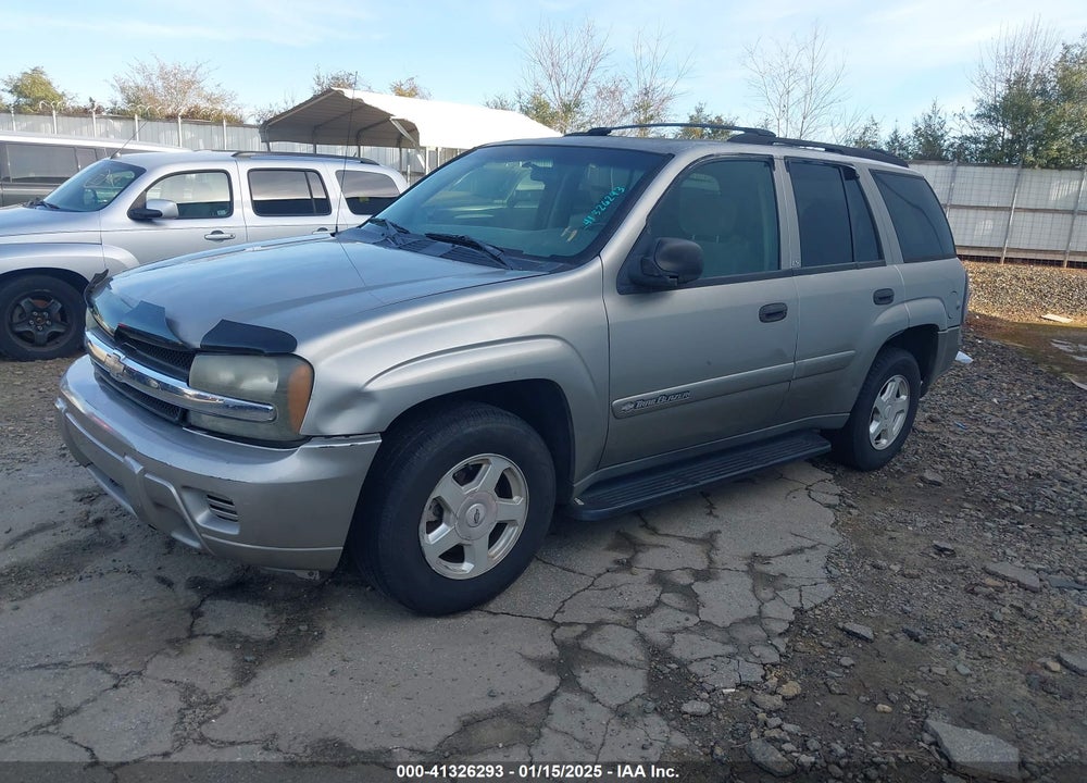 2002 CHEVROLET TRAILBLAZER LS VIN: 1GNDS13S122518079
