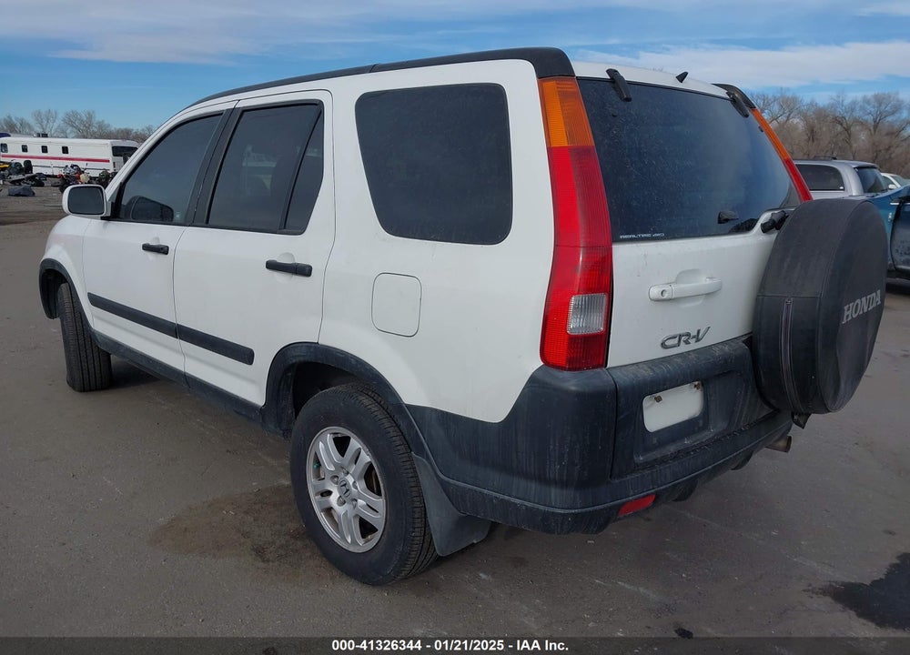 2003 HONDA CR-V EX VIN: JHLRD78863C005160
