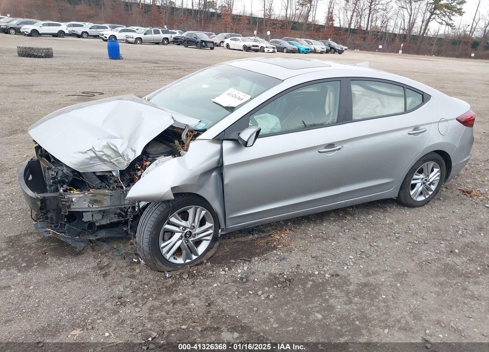 2020 HYUNDAI ELANTRA VIN: 5NPD84LF4LH615983