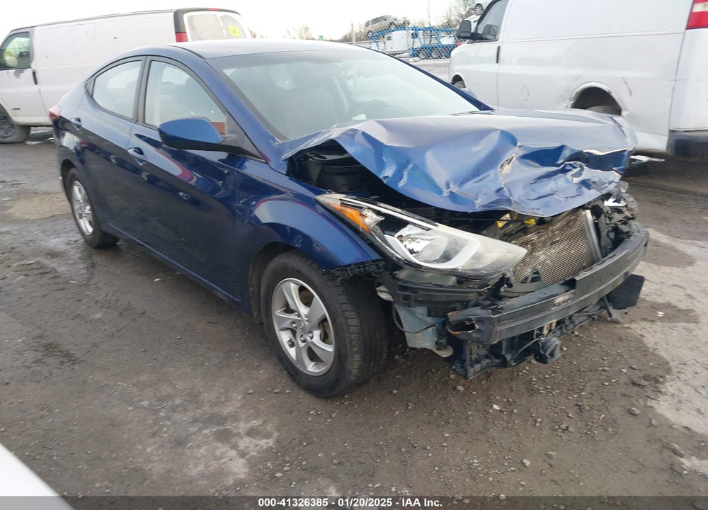 2016 HYUNDAI ELANTRA SE VIN: 5NPDH4AE5GH740734