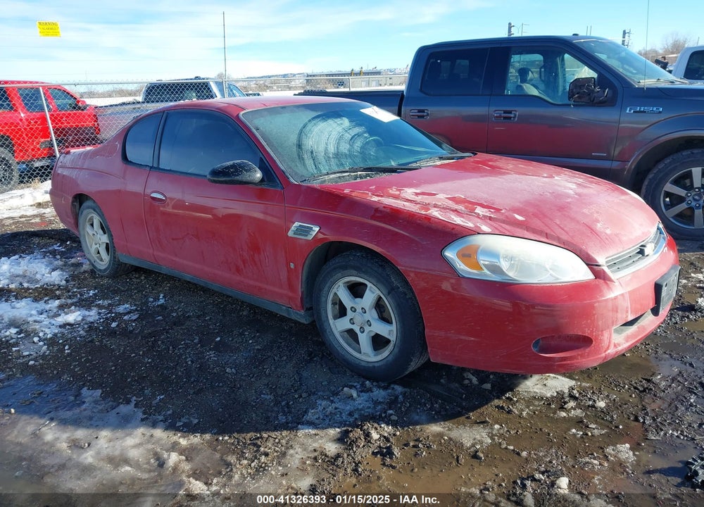 2007 CHEVROLET MONTE CARLO LS VIN: 2G1WJ15K379238439