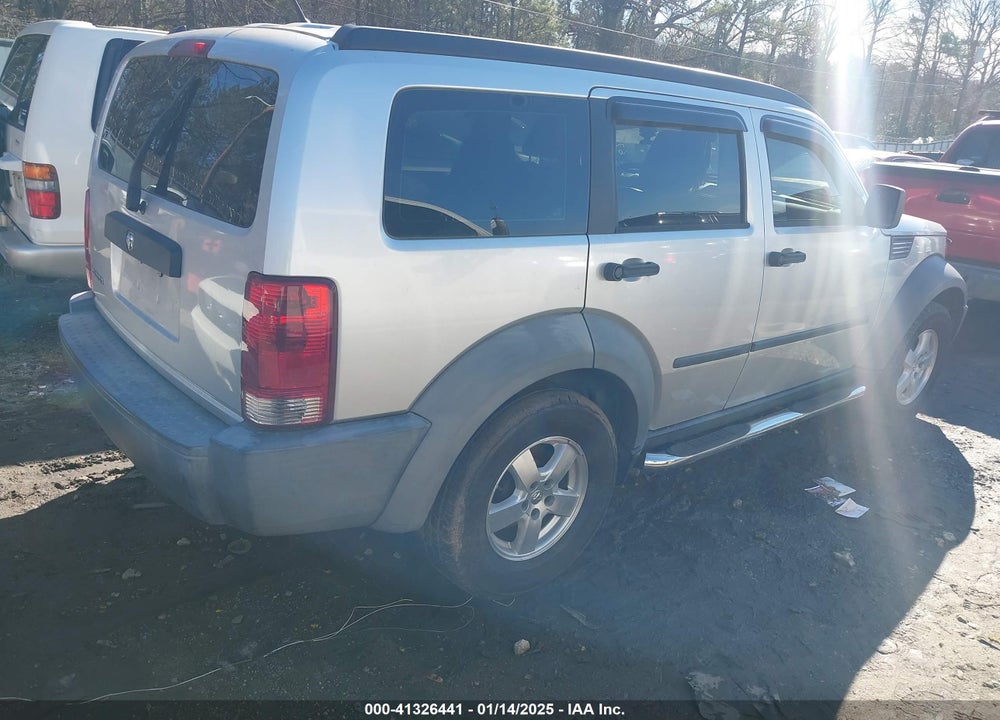 2007 DODGE NITRO SXT VIN: 1D8GT28K27W672982