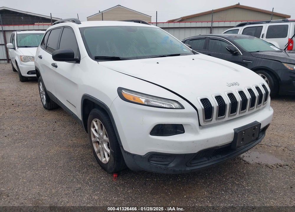 2016 JEEP CHEROKEE SPORT VIN: 1C4PJLAB5GW304364